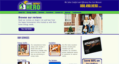 Desktop Screenshot of homeenergyhero.com